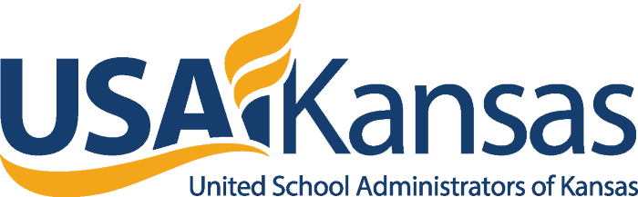 United School Administrators of Kansas color logo